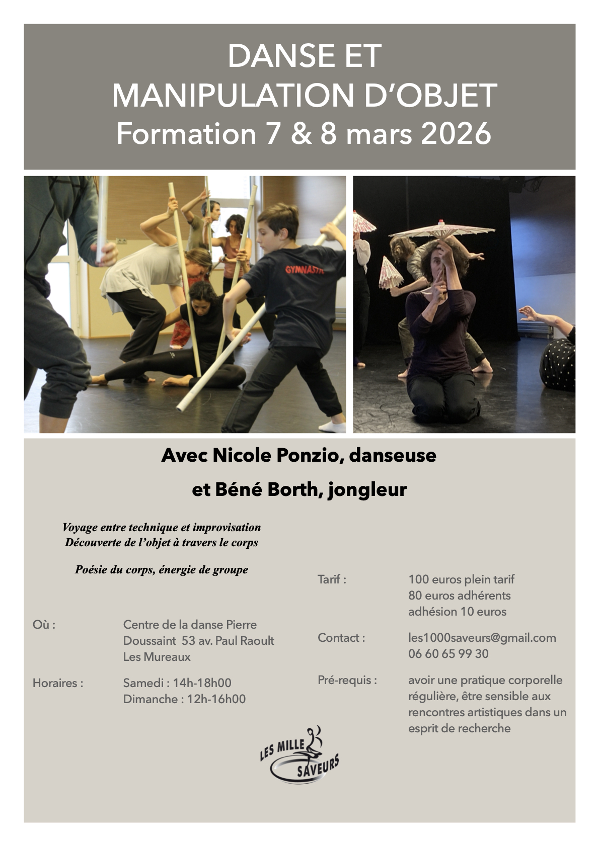 Formation danse objet page 1
