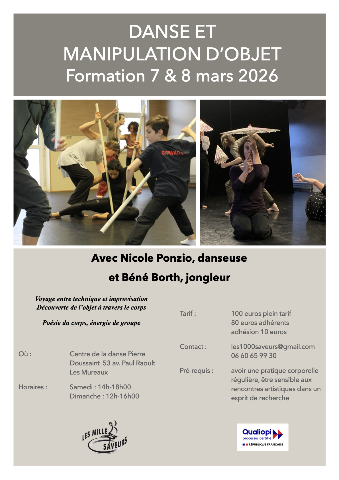 Formation danse objet page 1